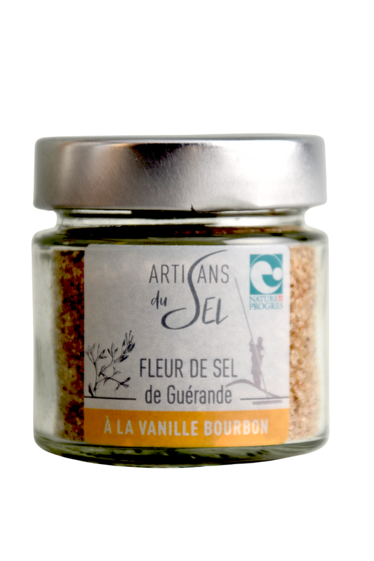 Fleur de Sel de Guérande Vanilla Bourbon 85gr
