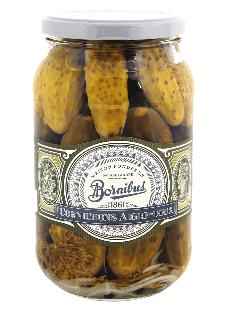 SWEET & SOUR GHERKINS- BORNIBUS
