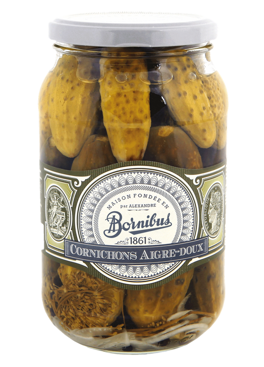 SWEET & SOUR GHERKINS- BORNIBUS