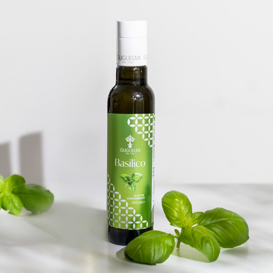 Extra Virgin Olive Oil “ Aromatico Basil” - Guglielmi