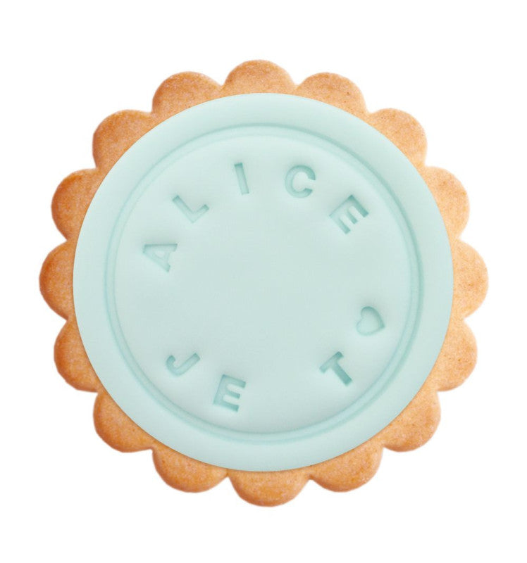 Cookie Stamp with Customisable Pad - Scrapcooking