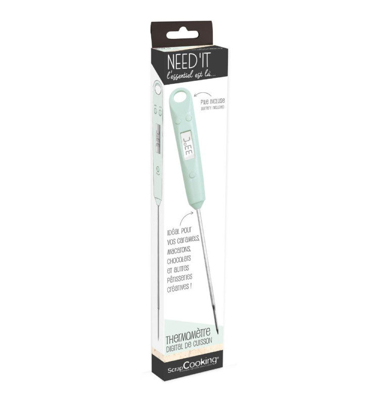 Digital Food Thermometer - Scrapcooking
