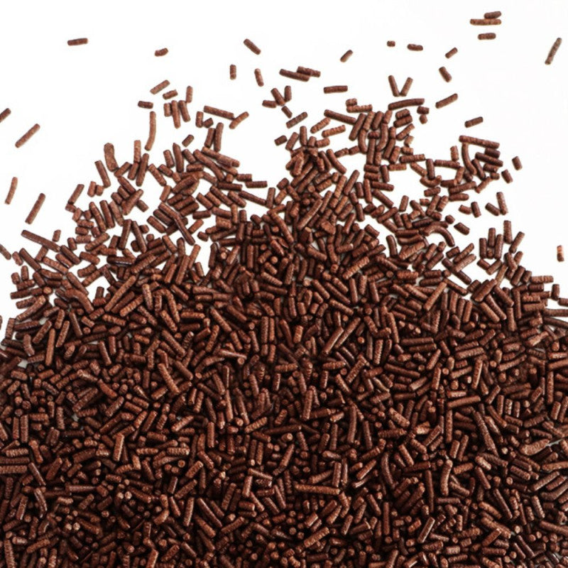 Dark chocolate Vermicelli - Scrapcooking