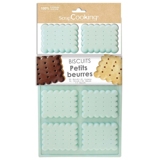 Petit Beurre Silicone Mould  - Scrapcooking