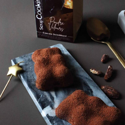 Velvet Sparkling Cocoa Powder- Scrapcooking