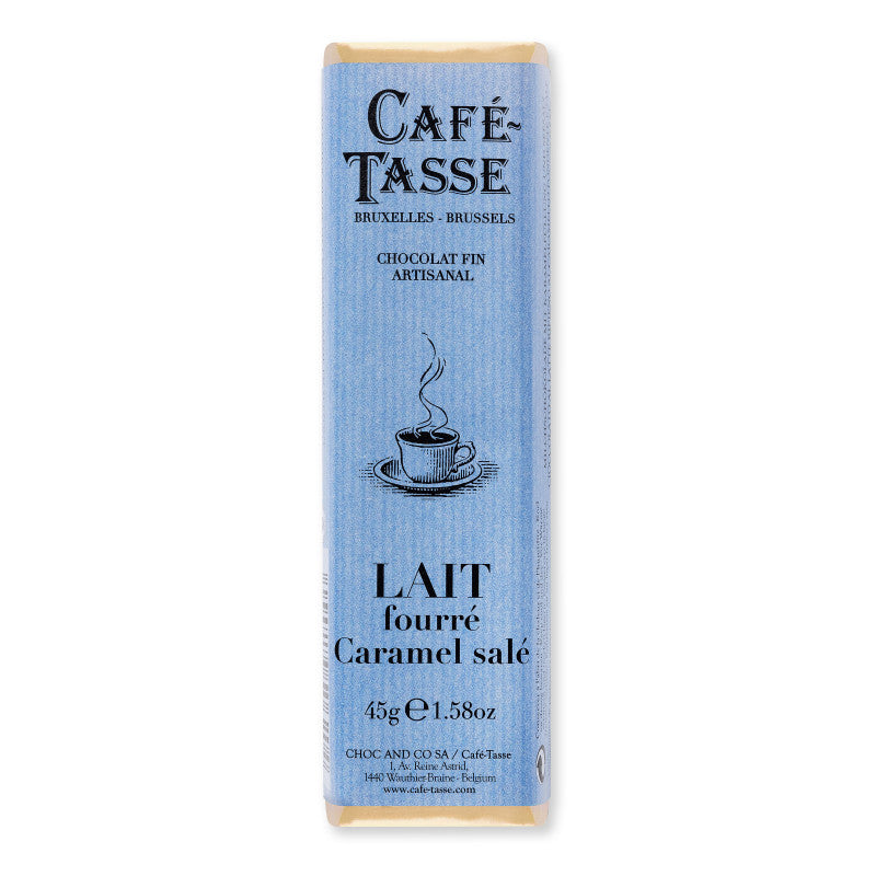 Milk Chocolate & Salted Caramel Filling- Café Tasse