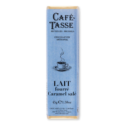 Milk Chocolate & Salted Caramel Filling- Café Tasse