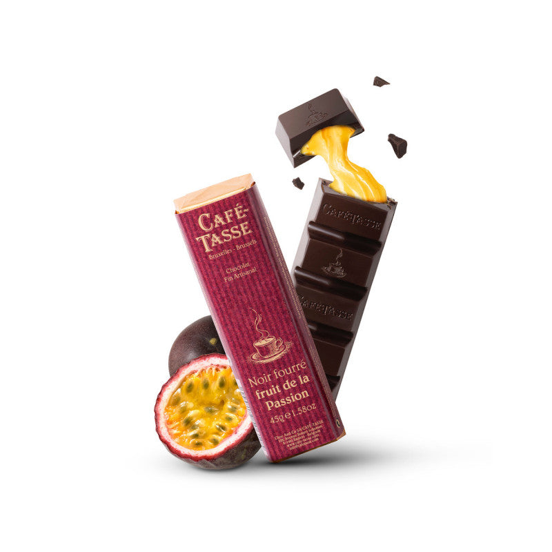 Dark Chocolate & Passion fruit Paste Filling- Café Tasse