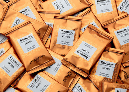 Rooibos Tea Citrus Crystal Sachets - Dammann Freres