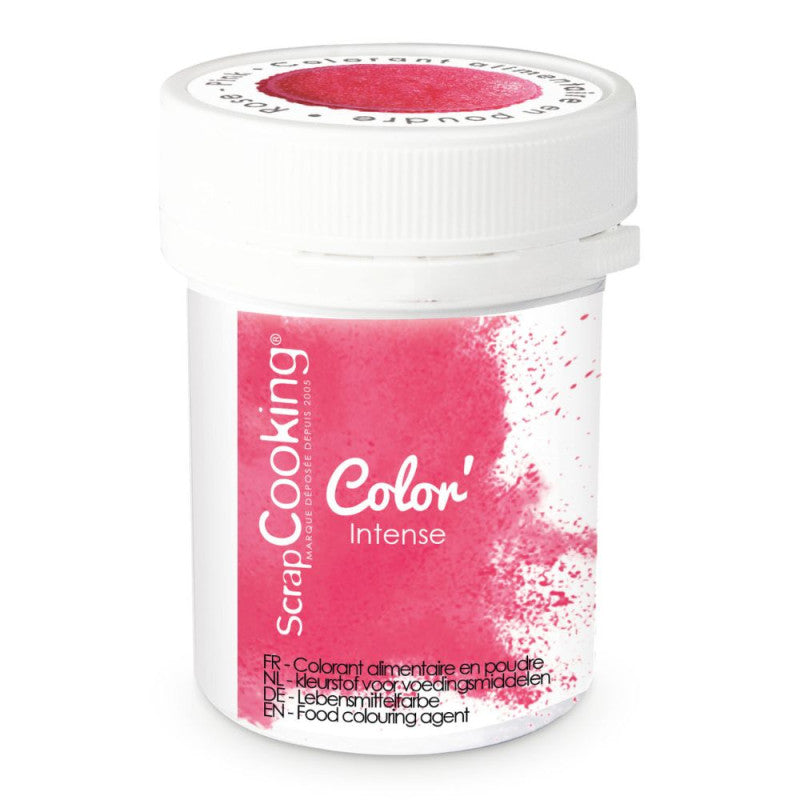Pink Powdered Food Colouring - Scrapcooking