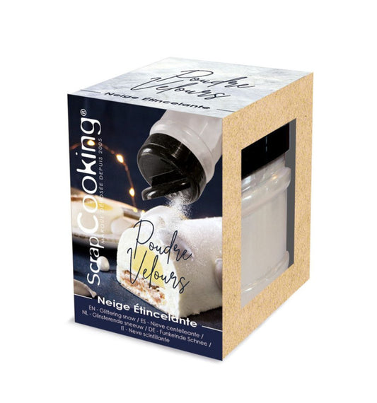 Velvet Sparkling Snow Powder - Scrapcooking