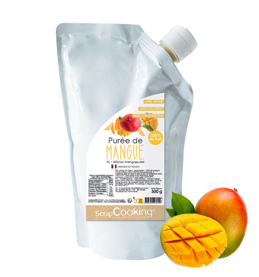 Mango Fruit Puree - Scrapcooking