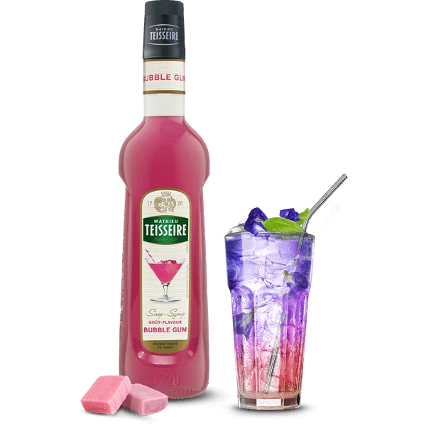 Bubble Gum Syrup - Teisseire