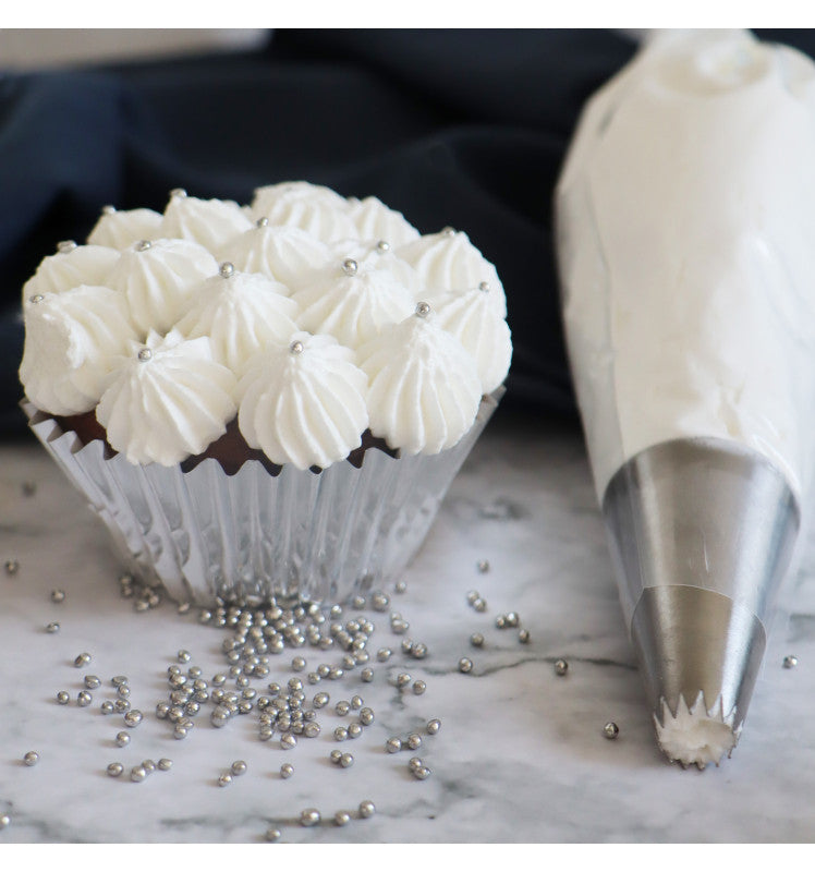 48 Silver Cupcake Cases- Scrapcooking