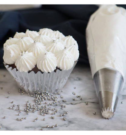 48 Silver Cupcake Cases- Scrapcooking