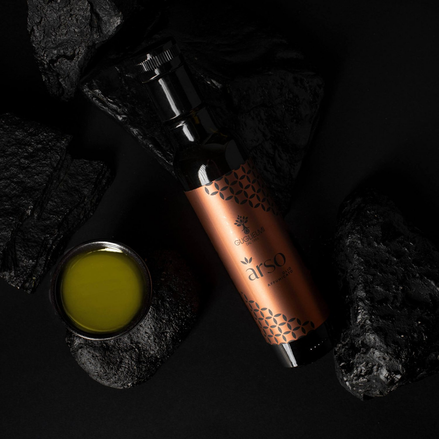 Smoked Extra Virgin Olive Oil “Arso” - Guglielmi