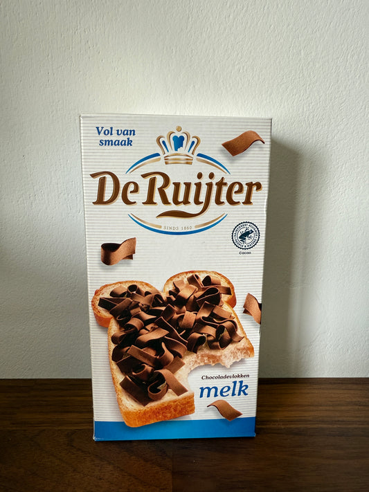 De Ruijter Milk chocolate flakes