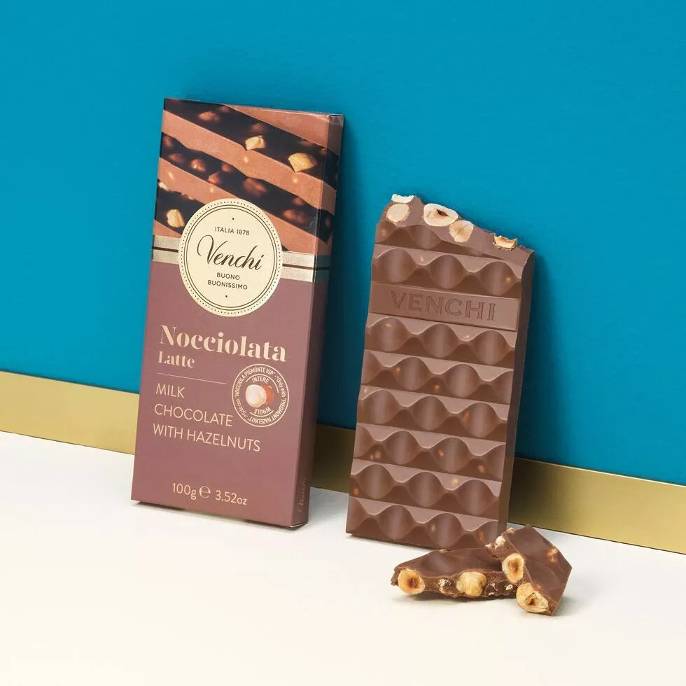 Milk Chocolate Hazelnut Bar - Venchi