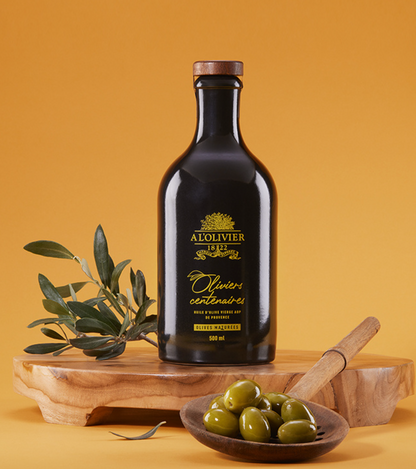 Olive oil of centuries old olive trees - A l'Olivier