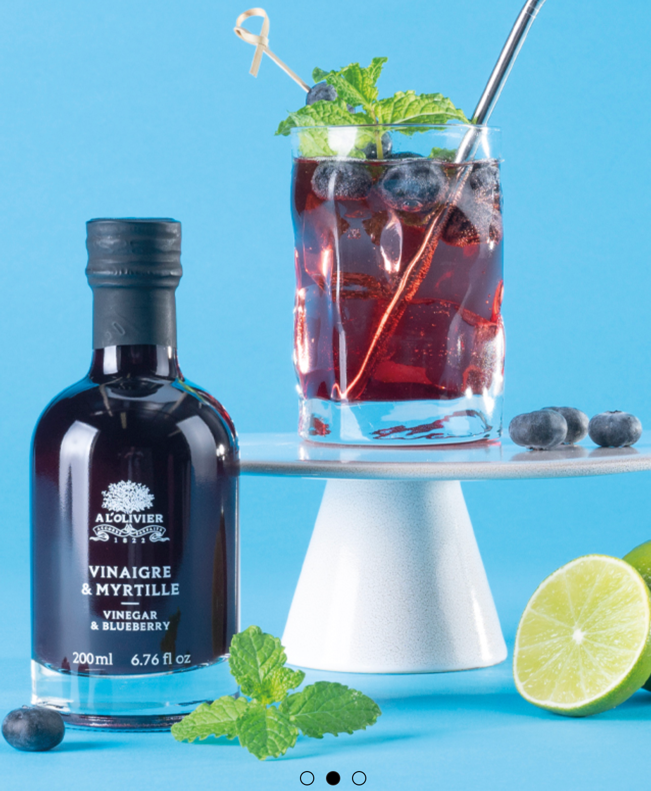 Blueberry Vinegar - A l'Olivier