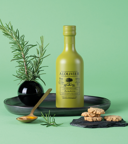 Rosemary aromatic olive oil - A l'Olivier