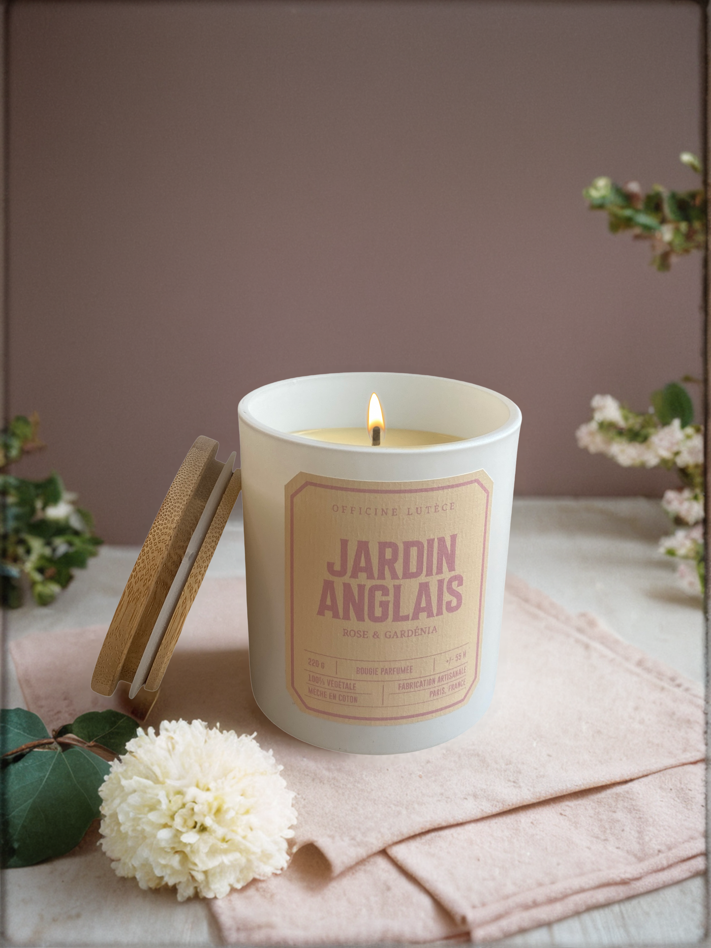 English Garden Scented Candle - Rose & Gardenia