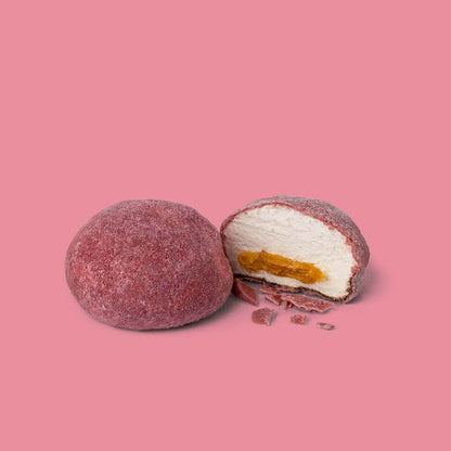 Caramel filled Mallows, Raspberry& Ruby Chocolate - The Mallows
