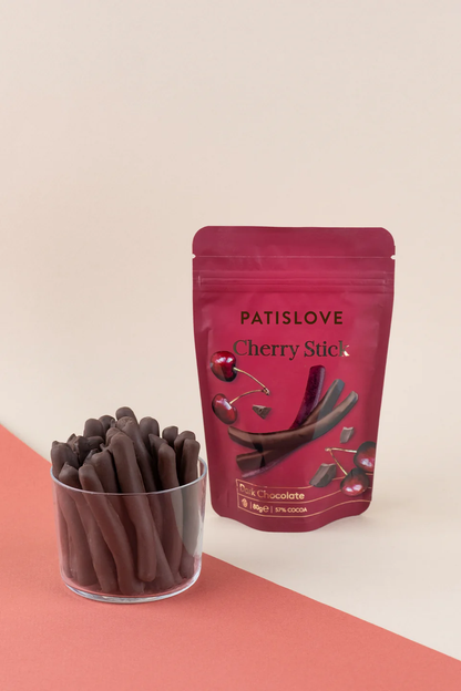 Cherry Stick Dark Chocolate - Patislove