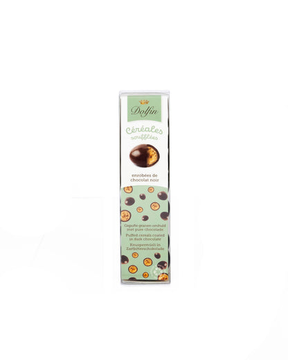 Dark Chocolate Coated Puffed Cereals - Dolfin