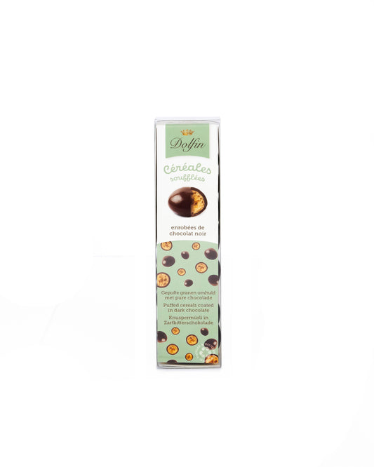 Dark Chocolate Coated Puffed Cereals - Dolfin