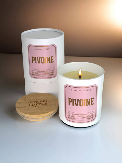 Peony Scented Candle - Officine Lutece