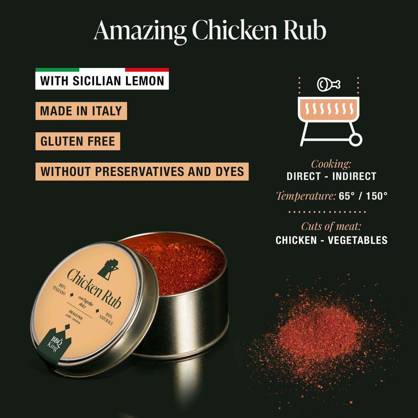 Chicken Rub - BBQ KING