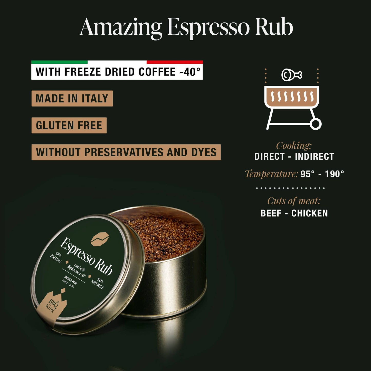 Espresso Rub - BBQ KING