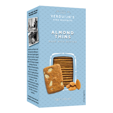 Thin almond biscuits - Verduijn's