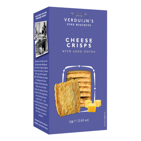 Puff Pastry Cheese Snack Crackers - Verduijn's