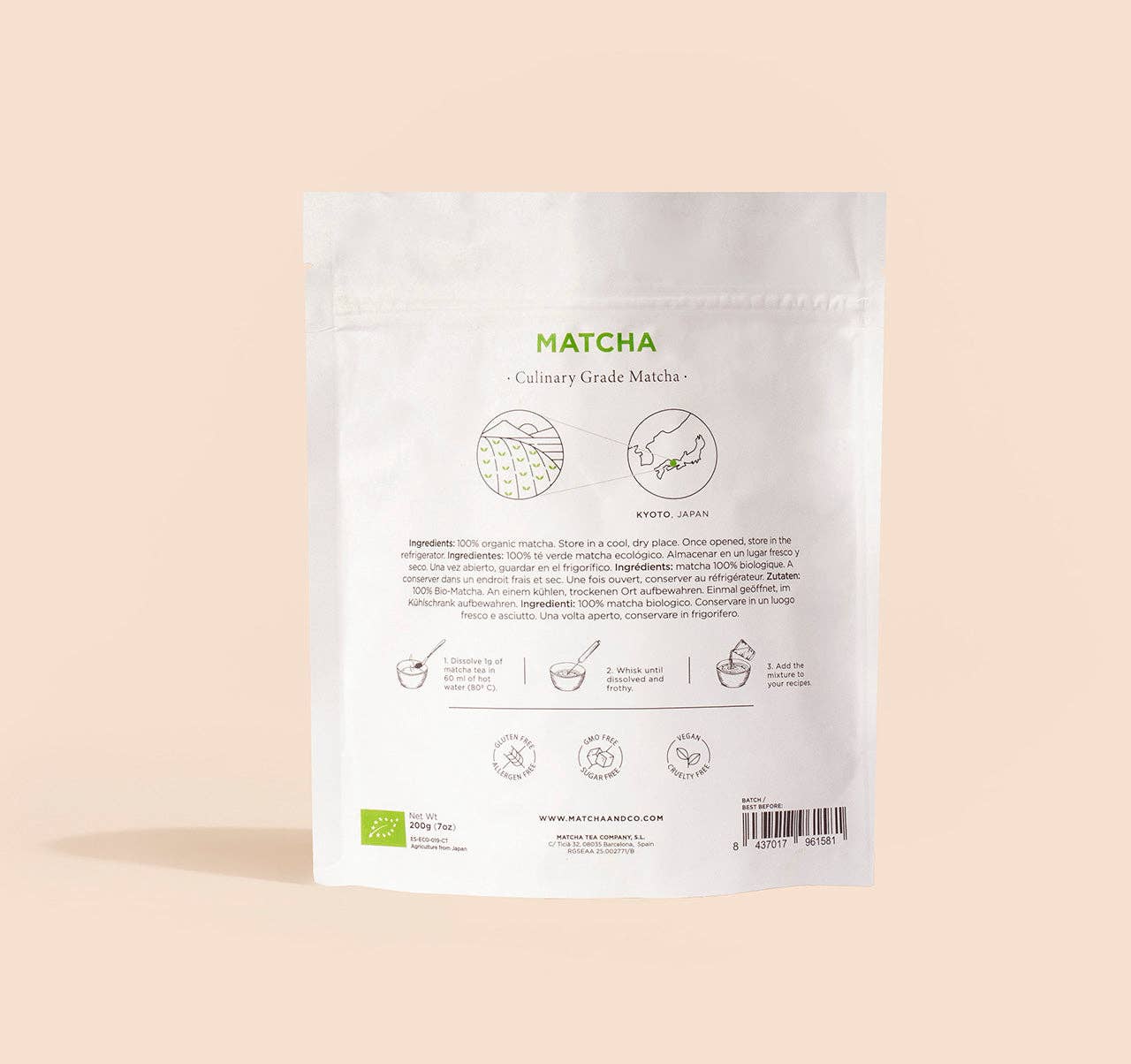 Culinary Matcha Tea Powder - Matcha & Co