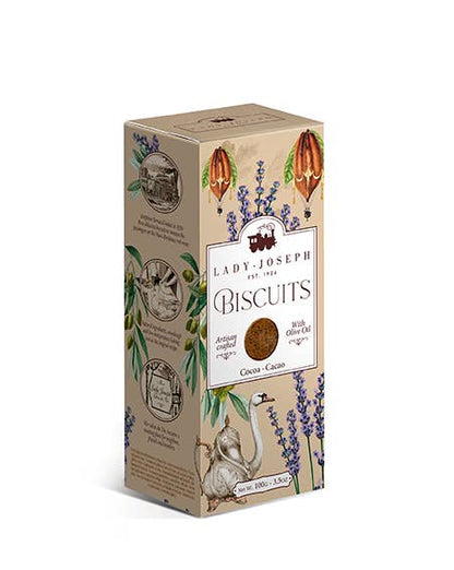 Artisan Thin and Crunchy Cacao Biscuit