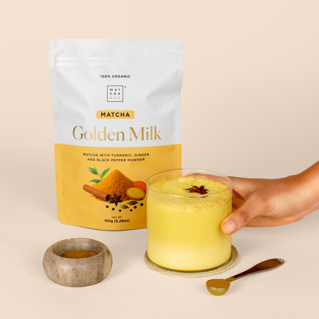 Organic Matcha Golden Milk - Matcha & CO