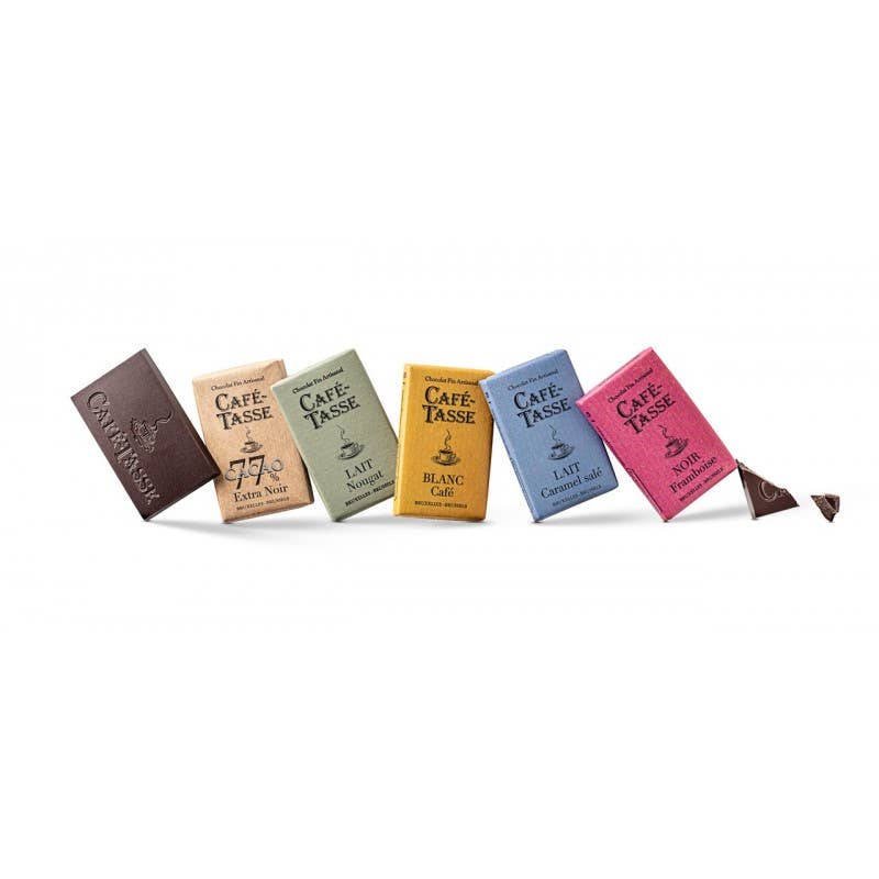 Metal Chocolate Box, Mix Mini bars - Café Tasse