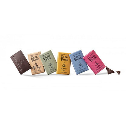 Metal Chocolate Box, Mix Mini bars - Café Tasse
