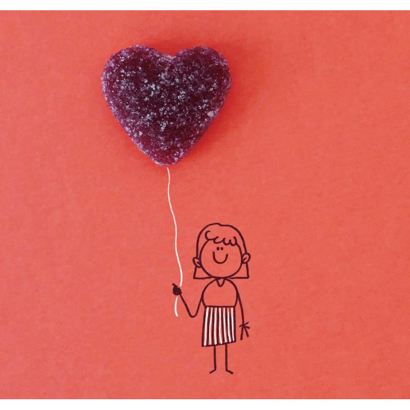 Organic Heart-Shaped Candies- Natural Fruit Flavors