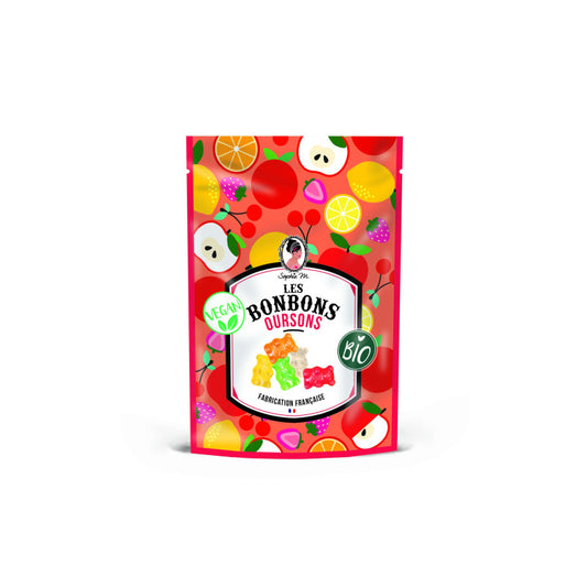 Organic Gummy Bears, Natural fruit Flavors - Sophie M