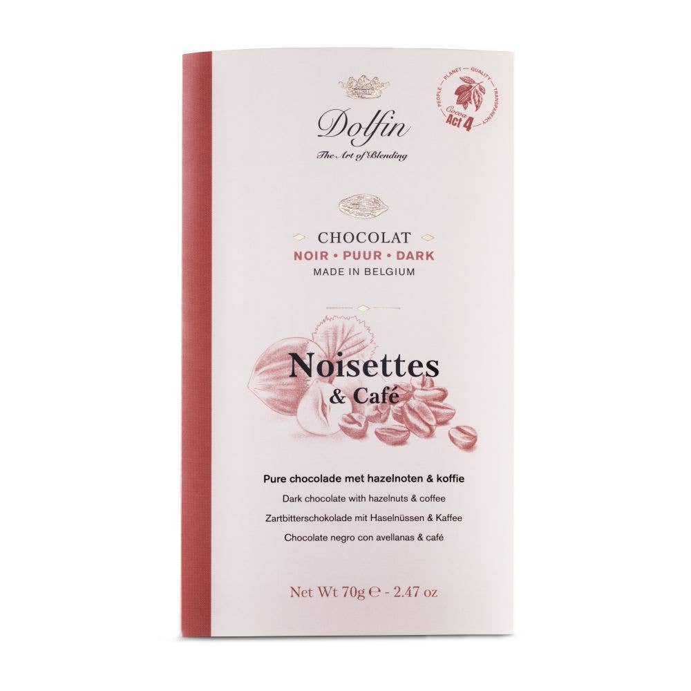 Dark Chocolate, Hazelnuts & Coffee - Dolfin