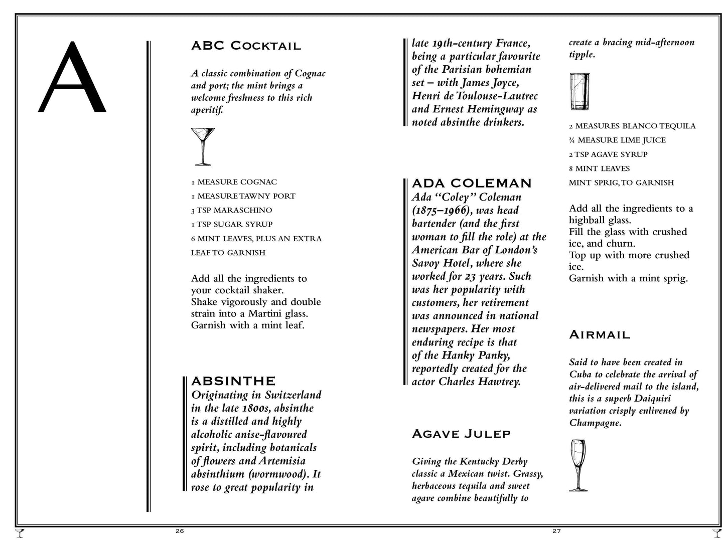 Cocktail Bible - Flexi Book