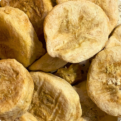 Organic freeze-dried bananas 100% pure fruit | Organica Food