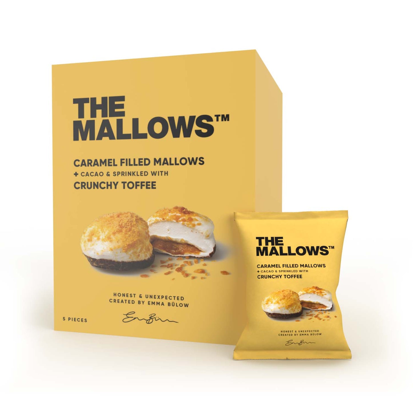 Caramel Filled Mallows & Crunchy Toffee - The Mallows