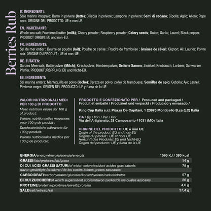 Berries Rub - BBQ KING