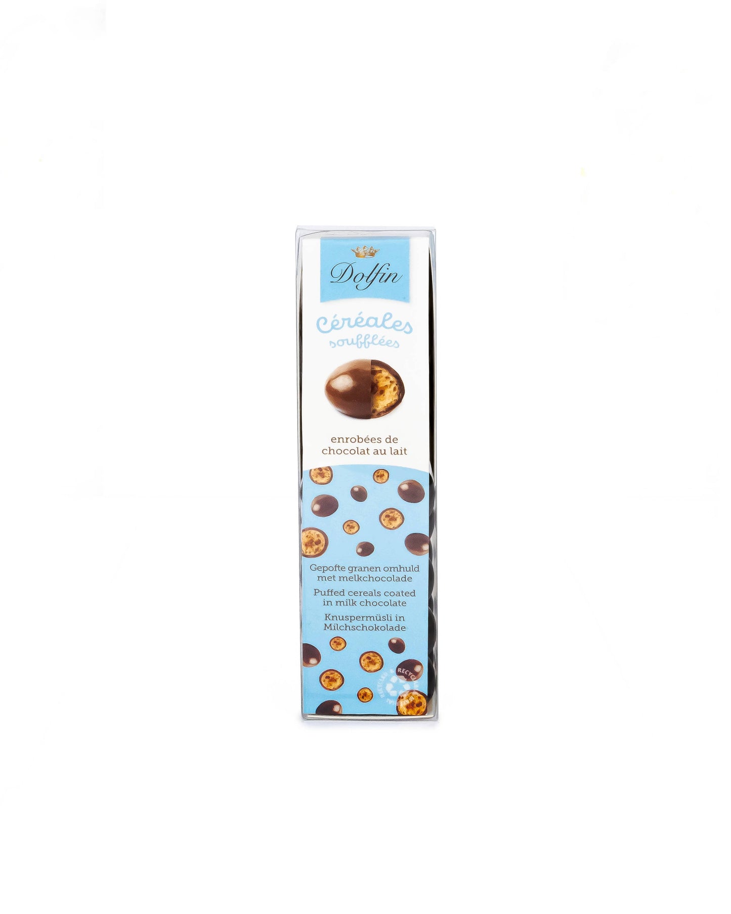 Milk Chocolate Coated Puffed Cereals - Dolfin