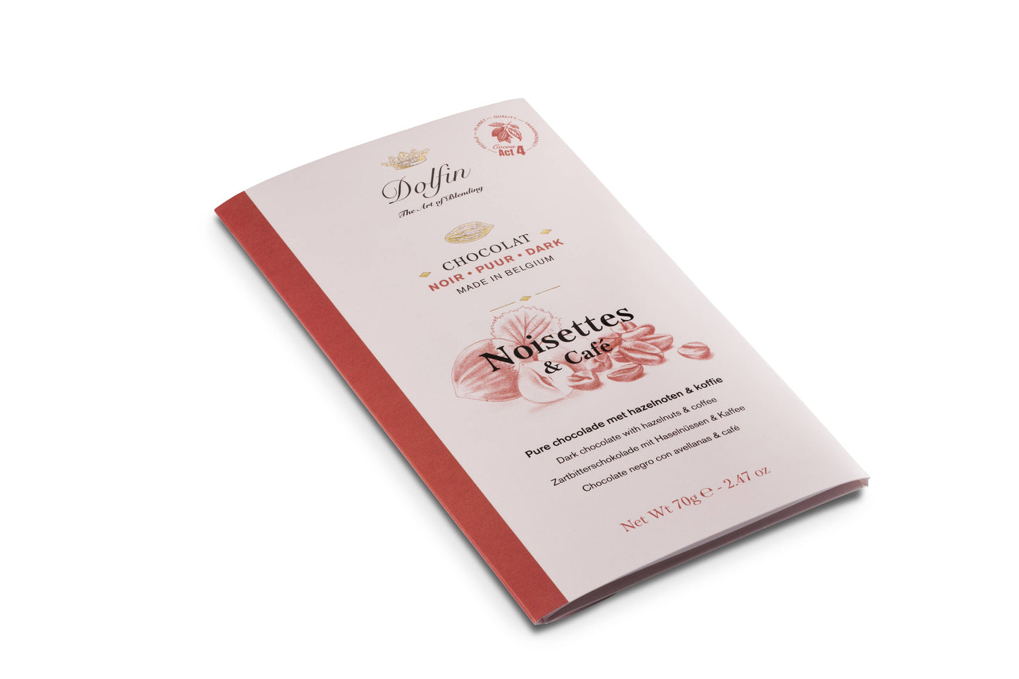 Dark Chocolate, Hazelnuts & Coffee - Dolfin