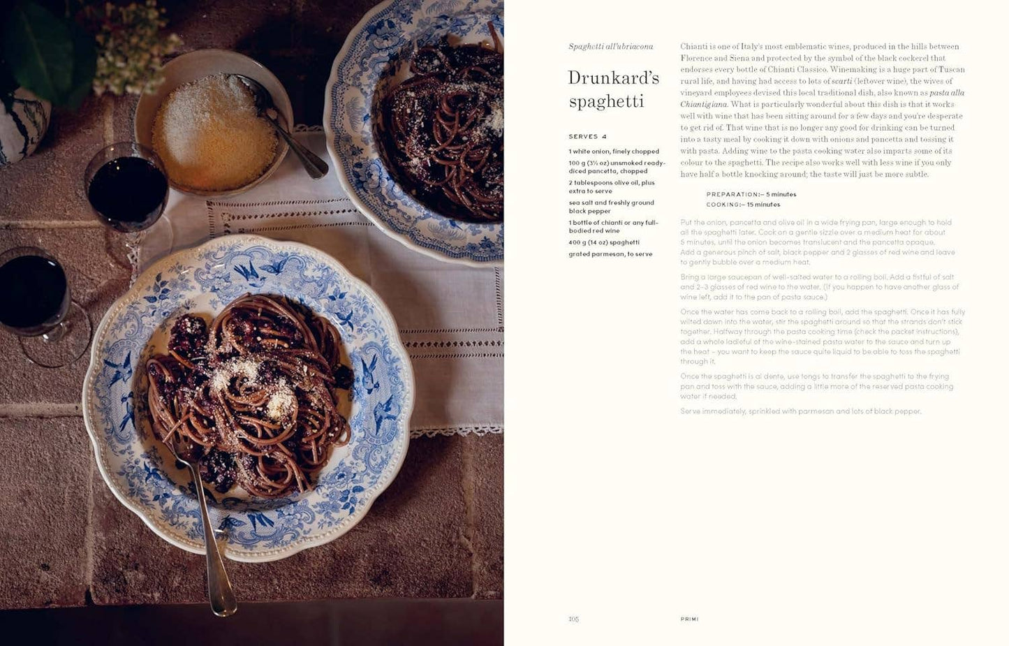 WINTER IN TUSCANY COOKING BOOK